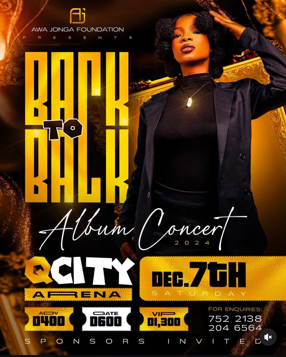 Casa Afriqa’s 1st ever giveaway🙌🏾
We are giving away 50 tickets to the Back to Back album concert this Saturday, Dec 7th at Qcity! 

Simply follow <a href="/CasaAfriqa/">Casa Afriqa</a> &amp; <a href="/AwaGambia/">Awa Gambia Official</a> , like and retweet this post for a chance to win a FREE ticket!

#CasaAfriqa 
#FollowLikeRetweet