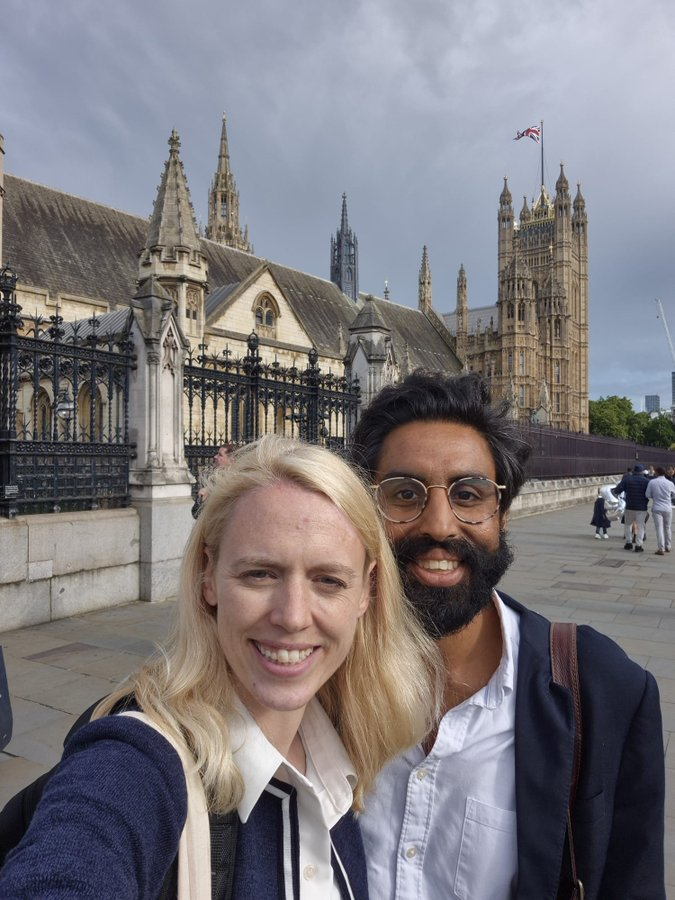 We’re very happy and looking forward to spending the rest of our lives together. 

I consider myself *very* lucky to be with <a href="/Louise_Jones_MP/">Louise Sandher-Jones MP</a>.