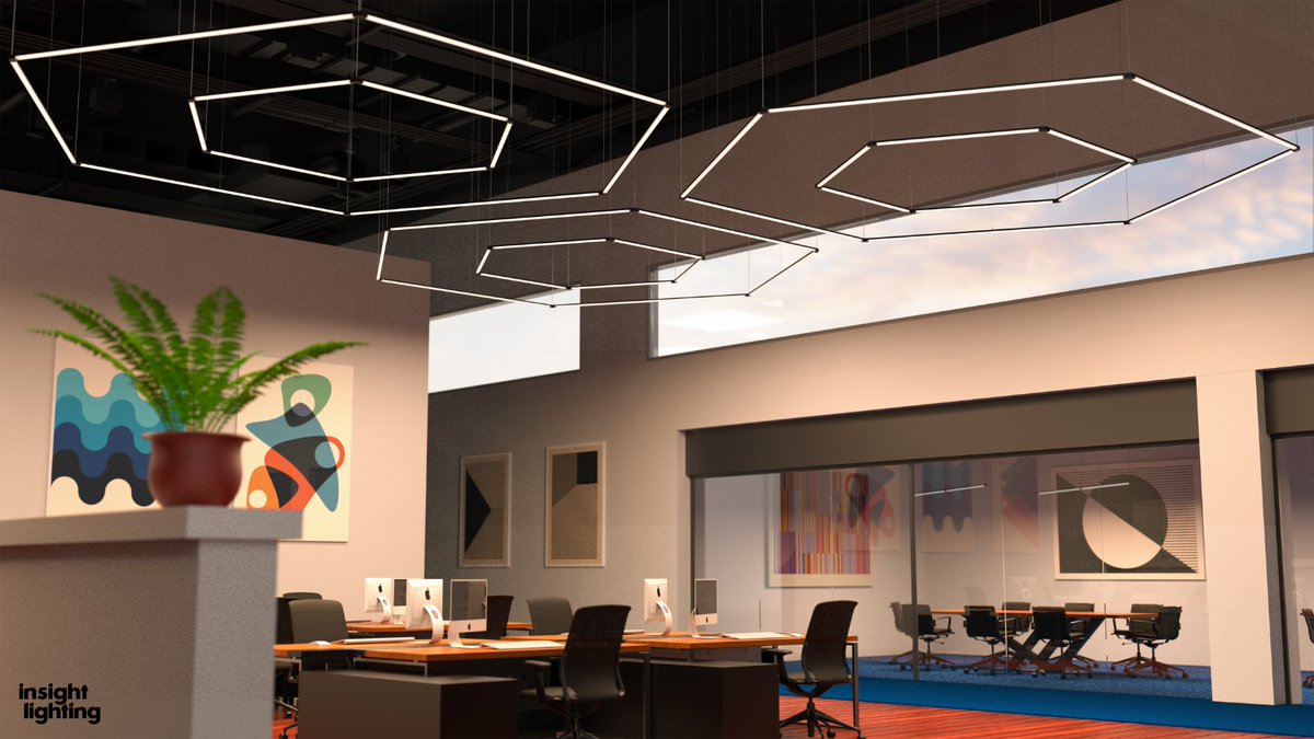 InsightLtg's tweet photo. Structure Bloom brings soft, even lighting that reduces eye strain and enhances focus—perfect for creating a productive, comfortable office environment.
#LED #OfficeLighting #ReduceEyeStrain #DiffuseLighting #WideIllumination #ArchitecturalLighting #LinearLighitng #Lighting https://t.co/Tfrah3O26Q