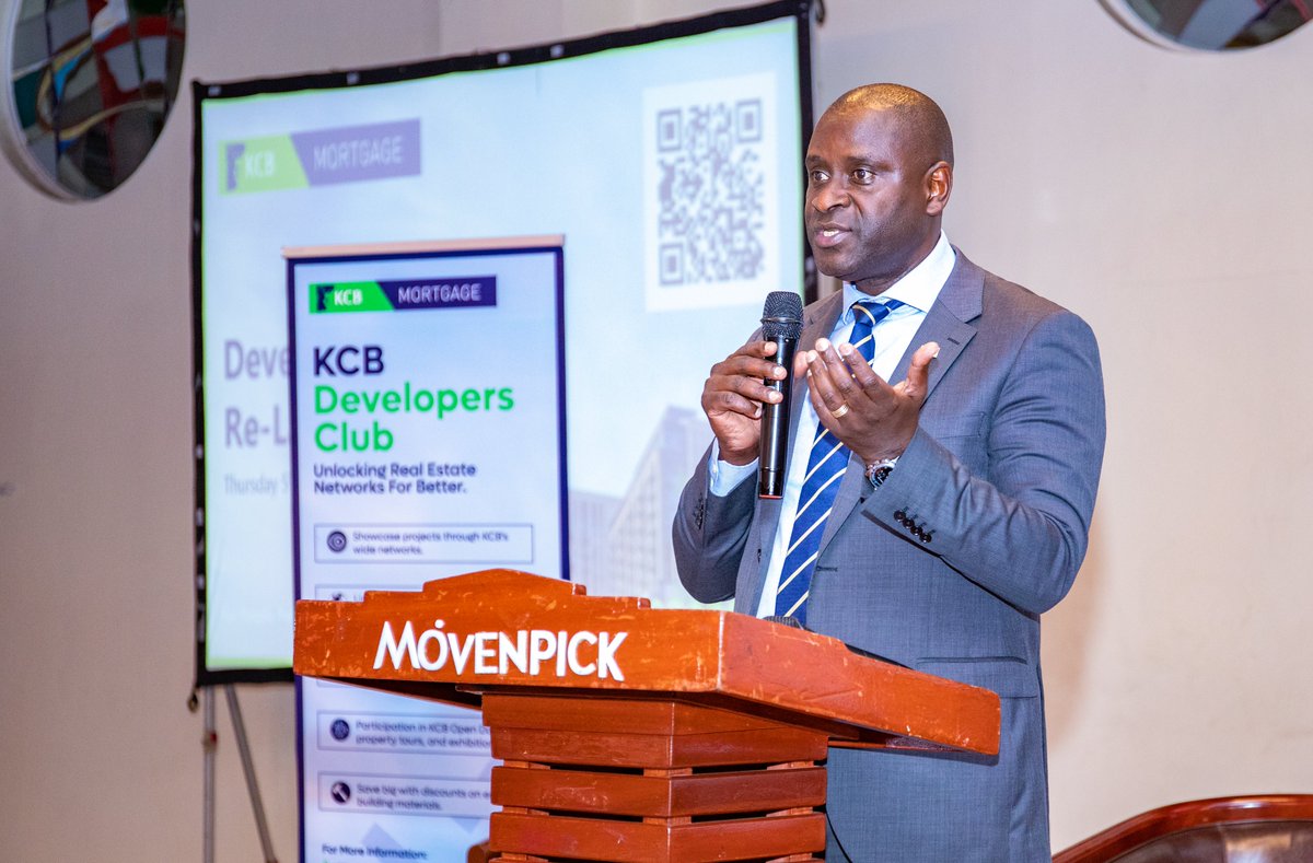 KCBInKenya's tweet photo. "As the population grows, new opportunities arise in construction, from residential to innovative low-cost housing solutions." - Anthony Mulisa, KCB Group Treasurer during the relaunch of the #KCBDevelopersClub
#ForPeopleForBetter https://t.co/UGPSWqCuDe