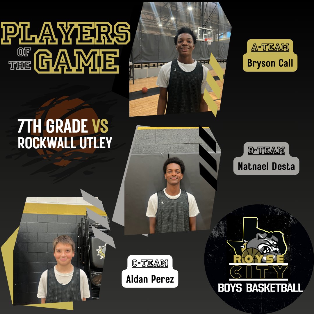 🏀🏀Let's hear it for the 7th Grade Players of the Game this week! These athletes knew how to handle pressure and perform under the brightest lights. Way to go gents!🏀🏀

#MentalToughness #BEaDawg #futuredawgs #summerstrong