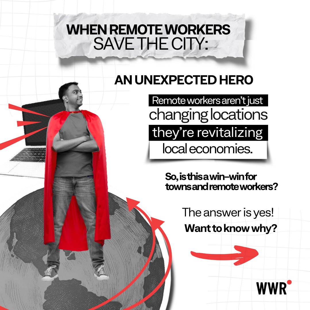 weworkremotely's tweet photo. We Work Remotely Rising prices in small townsβare remote workers to blame or the unexpected heroes? π¦ΈββοΈπ¦ΈββοΈ
Read the full story here: https://t.co/3lnzmo4Jcp
#RemoteWorkers #WorkFromAnyWhere #Wfh #WeWorkRemotely #RemoteLifeStyle #RemoteLife #WorkRemotely https://t.co/4KFCQCBagK