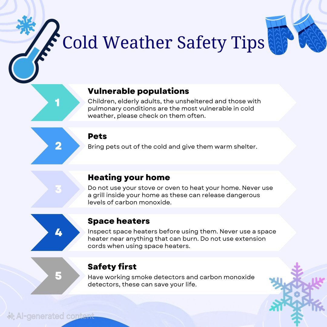 dstamac's tweet photo. As temperatures continue to plummet, AMAC's Emergency Response Team (ERT) reminds you to stay safe and warm this winter! Review these tips to be prepared for cold weather at home and while you're out and about. https://t.co/d8pb1AnYcx