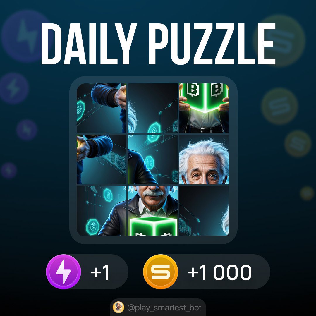 zamafndn's tweet photo. Link to the game in the profile description!!!

#game #games #play #earn #quiz #crypto #ai #smart #SmartestCoin https://t.co/RuXO6BVRok