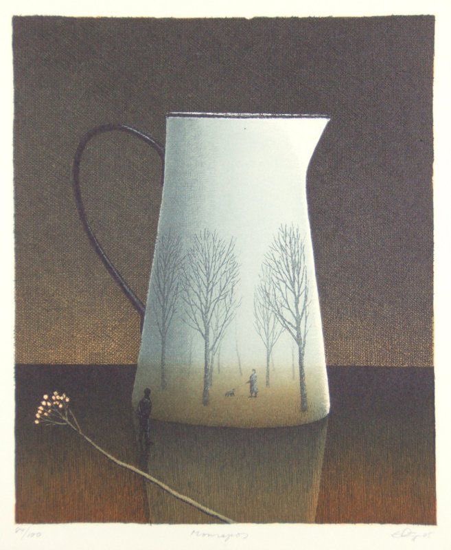 HWarlow's tweet image. I’ve fallen in love with this Finnish artists work
Esa Riippa
Aquatint Etchings 
The beauty and the simplicity of the work brings peace and tranquility if just for a few moments