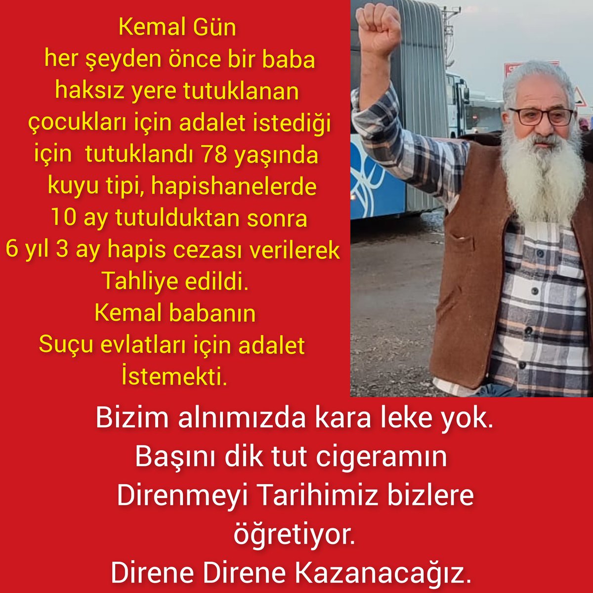 PsakdC23413's tweet photo. Direnmeyi Tarihimizde Öğrendik Direne Direne Kazanacağız. 
@AgiAlevi @alevibektasi_f @cantv_tv @ERCECUMA @gergerliogluof @HalkOkulu @PirHaberAjansi @psakadikoy @psakd1988 @PsakdGazi @ibr_karakaya https://t.co/yZjSch6Zgo