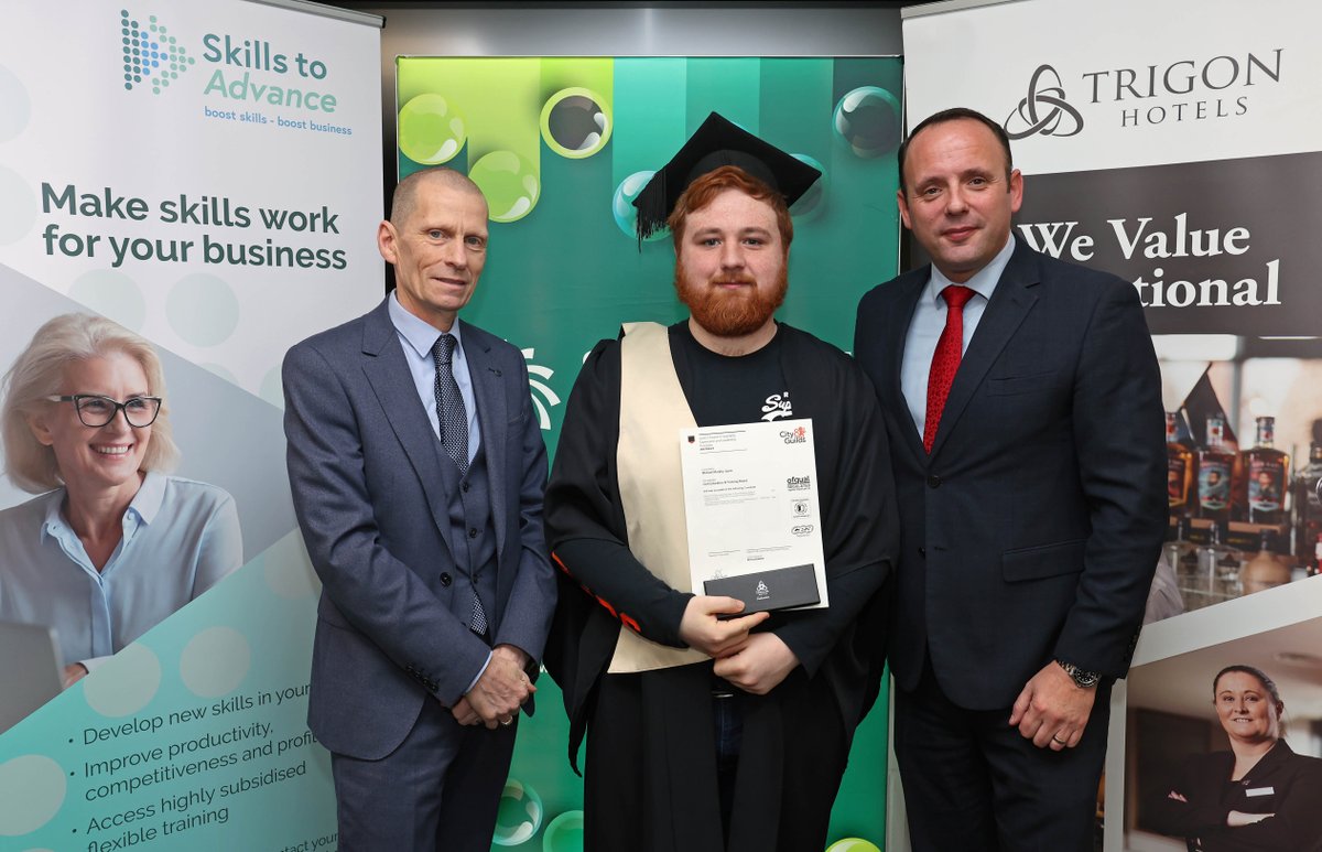 Congrats to our team members who graduated from the Aspire Leadership &amp; Management Programme! 

Delivered by @corkfet this initiative helps grow supervisory &amp; leadership skills under the Skills to Advance scheme. 🌟 

#TrigonTeam #Leadership #LifelongLearning
