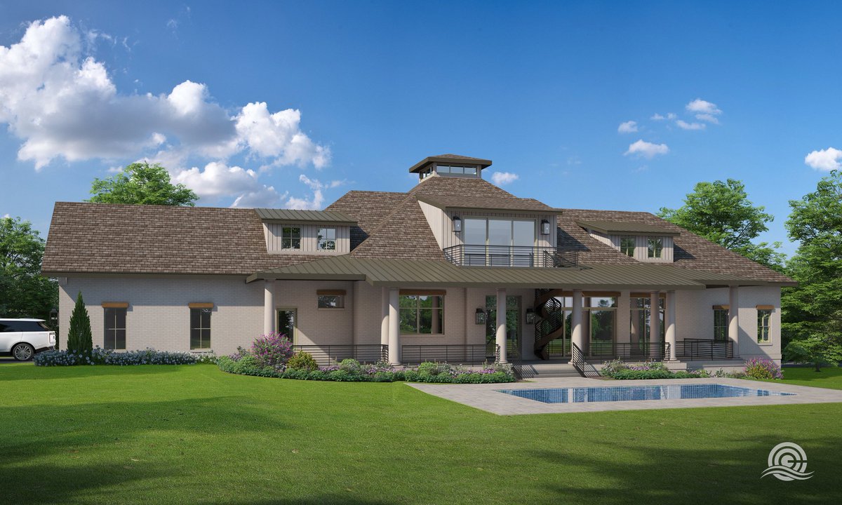 Congaree_Con_Co's tweet photo. A beautiful new preliminary rendering of a home we're designing. We love giving our clients a lifelike view of their home so they can envision what the future holds✨ https://t.co/ZFeE07U513
