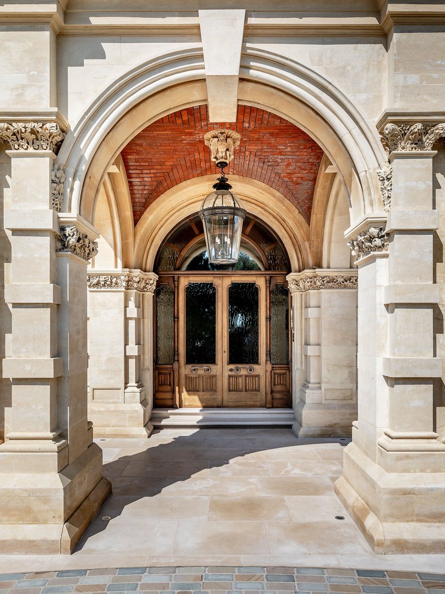 SHHArchitects's tweet photo. Detail shots of the intricately restored porte-cochère at Athlone House. https://t.co/7RR4j2EJgU
