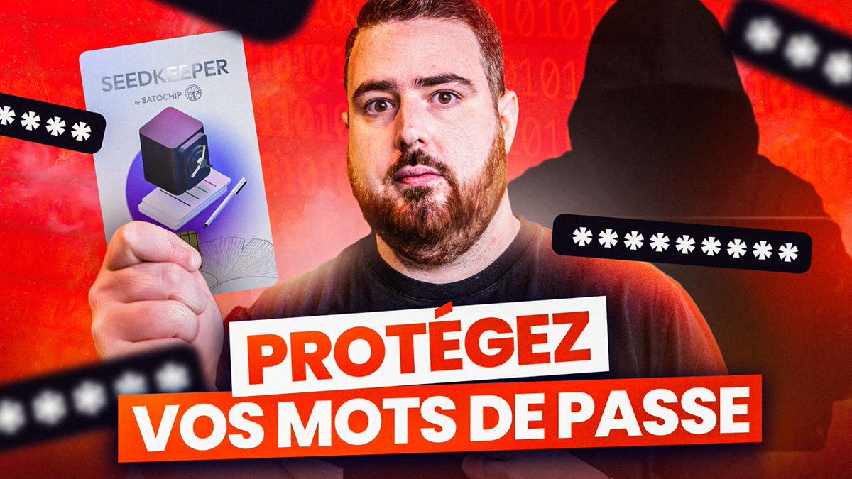 LeCryptoDaily's tweet image. Pour en savoir plus : 

⚠️ Ne négligez pas la sécurité et la protection de vos informations privées

Disponible : youtu.be/X9xxLY4s-ic