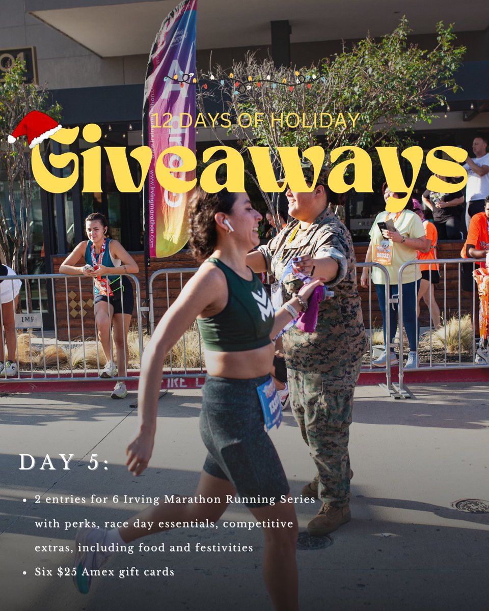 🎄12 Days of Holiday Giveaways DAY 5 🎄How to enter:  irvingtexas.com/12-days-giveaw…

#IrvingRocks #dfw #dallas #dallasvenue #dallasevents #dallasmusic #irvingtexas #texastodo #dallasgiveaway #giveaway #giveawayalert #dallasfoodie #hotellife