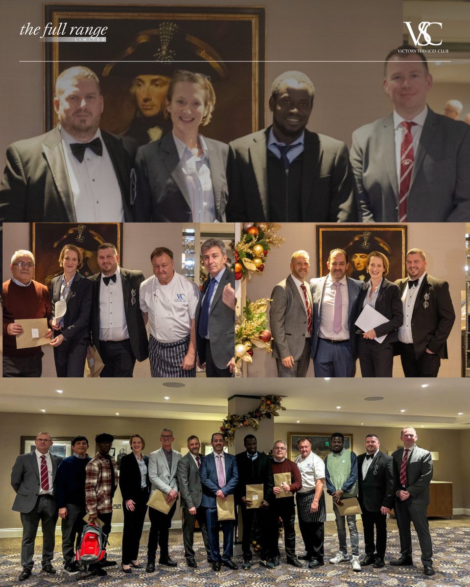 We were proud to sponsor the inaugural League of Club Chefs Kitchen Porter of the Year Awards at the Victory Services Club.

Congratulations to winner Jose Farinha and runners-up Ousainou Diko Conteh &amp; Zorik Abidi! 👏

#TheFullRange #KitchenPorterOfTheYear