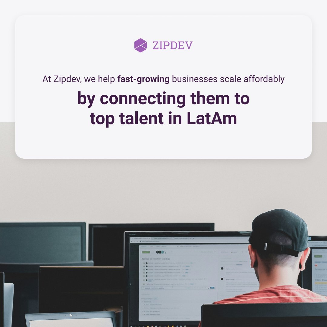 Need to grow but keep costs low? Scale Easily with Zipdev
#Scaling #RemoteTeams #Zipdev #Nearshoring