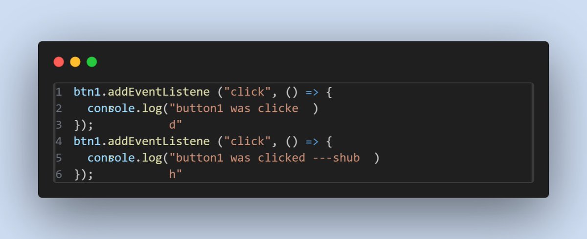 shubhiihunk's tweet image. Day 5 of #WinterArc 🎯 🎅
Today’s Progress:
✨ Events
🎛️ Event Handling
📩 Event Object
🎧 Event Listeners
#JavaScriptJourney #FrontEndDevelopment