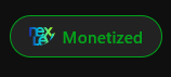 DevDork_'s tweet photo. @TheLeithy It also says monetized on the NextLev extension, but I'm not sure how trustworthy that is. https://t.co/RBeYf9GnOI