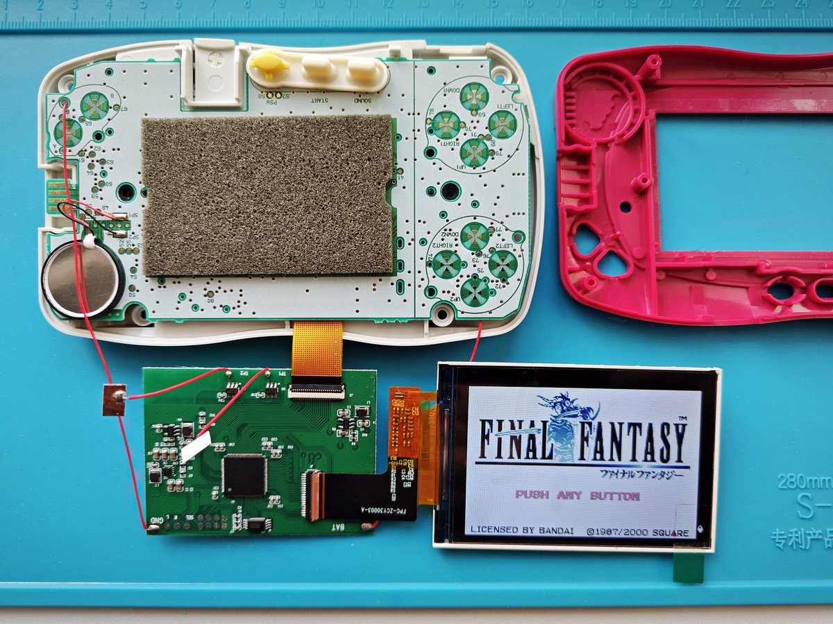 gameboykingdom's tweet photo. WonderSwan Crystal IPS feat. FlashMasta #gameboykingdom #wonderswan #flashmasta https://t.co/5oMWpnkoS5