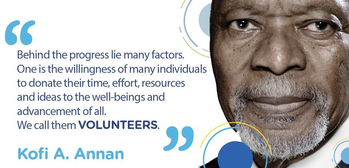 Aimalferoz_UN's tweet photo. 📢On the occasion of #IVD2024 there are a lot to write to the dedicated people whom we call “ Inspiration_in_action) ! 

📍Their inspiring stories are always so close to our hearts - the frontline responders the #Volunteers, the @UNVolunteers 

Happy #IVD to all @UNVolunteers 💙 https://t.co/Wsamkd29AJ
