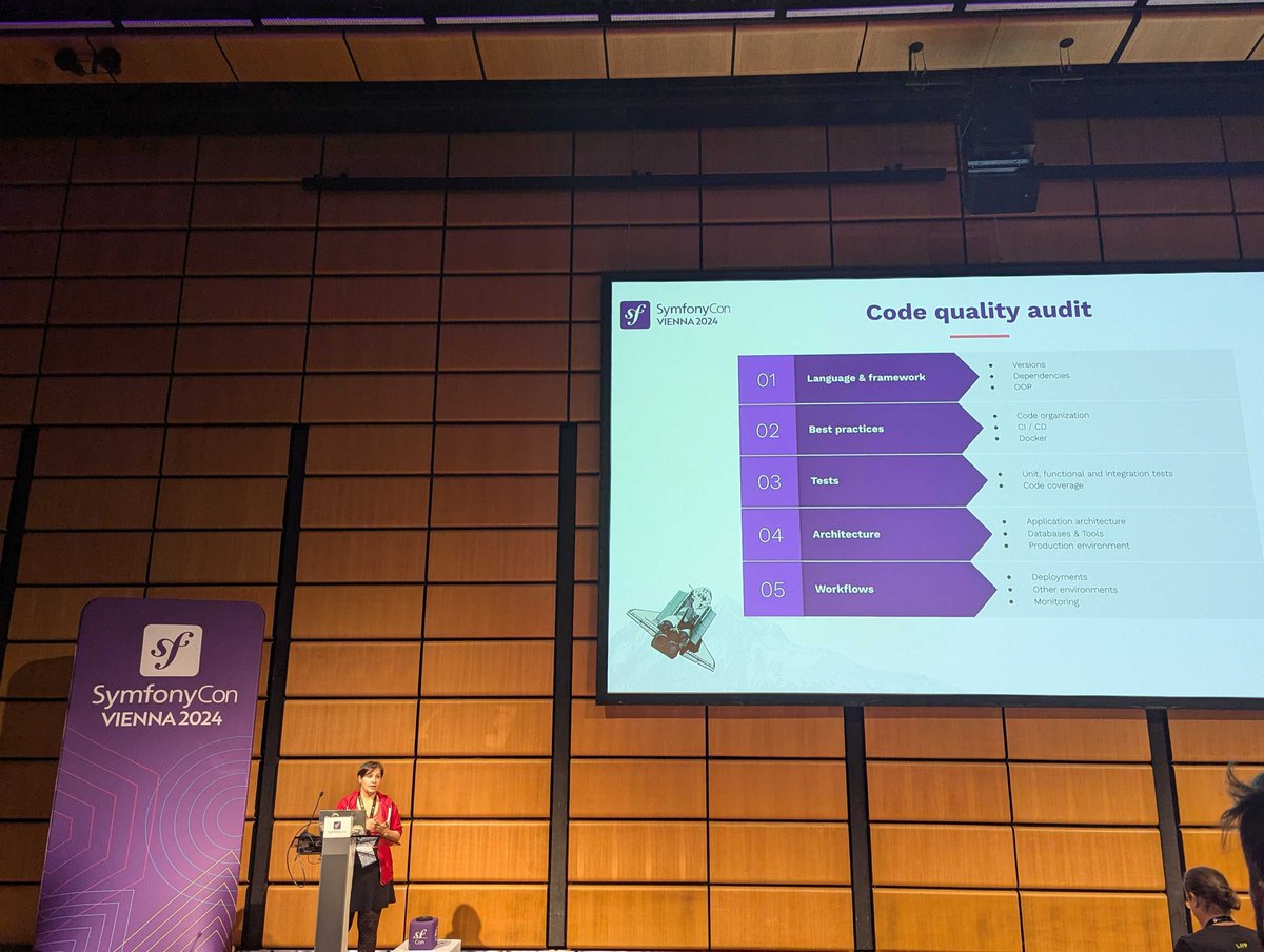 Eleven Labs (@eleven_labs) on Twitter photo How do you carry out a code quality audit ?
<a href="/MarieMinasyan/">Marie Minasyan</a> <a href="/symfonycon/">SymfonyCon - SymfonyOnline</a> How do you carry out a code quality audit ?
<a href="/MarieMinasyan/">Marie Minasyan</a> <a href="/symfonycon/">SymfonyCon - SymfonyOnline</a>