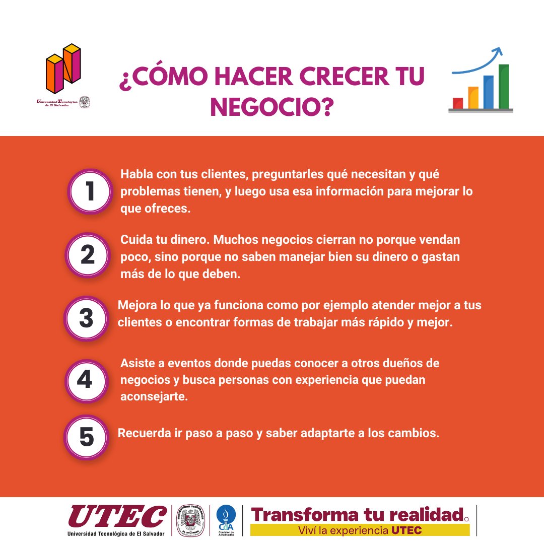 utec_nucleo's tweet photo. Crear y hacer crecer un negocio puede parecer complicado, pero con los pasos correctos, ¡es posible lograrlo! 💯👏

✨¡Haz que suceda! ✨

#LabUtecNúcleo #emprendedores #negocios #ideascreativas #emprendimientos #transformacion #aprendizaje #adaptabilidad #éxito https://t.co/vivqUFy2Jg