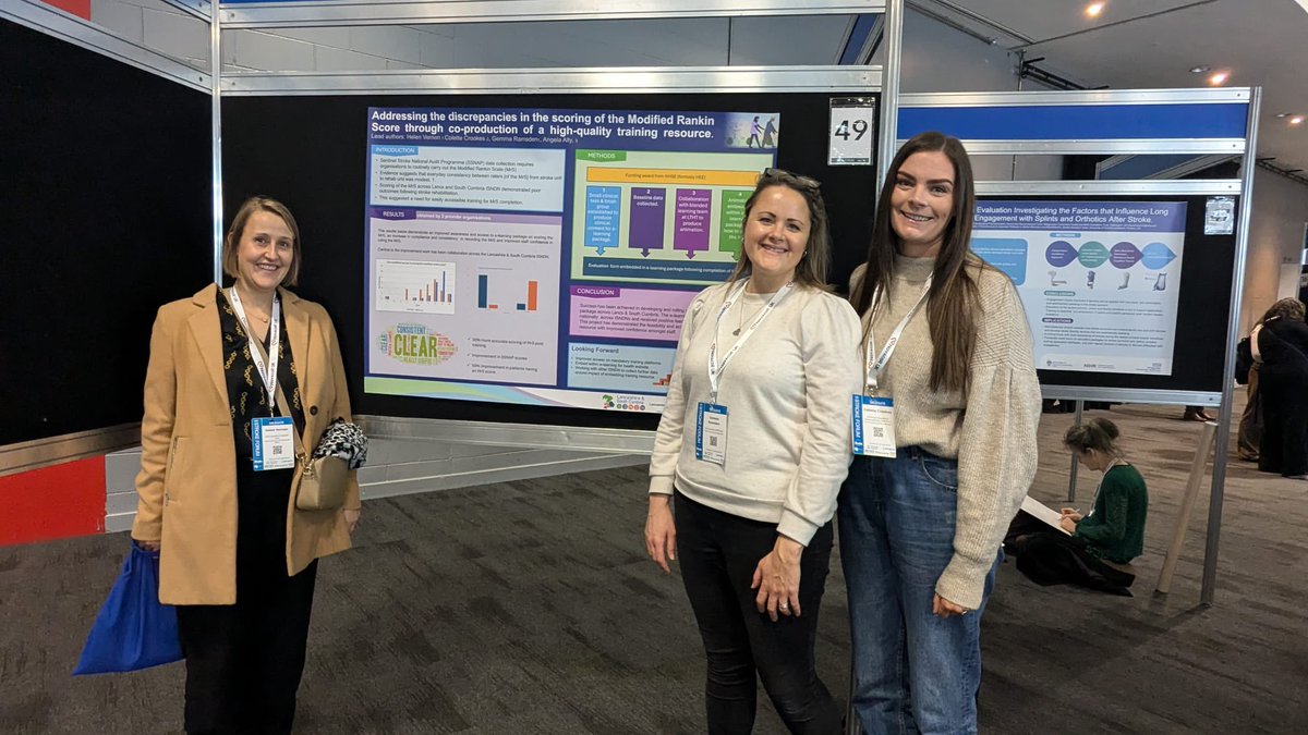 Such a brilliant time at this years <a href="/UKStrokeForum/">UK Stroke Forum</a> 🧠📚 loved the talks this year particularly FND, women’s health and pneumonia 🫁 but best of all getting to network with so many of my <a href="/LSC_ISNDN/">L&SC ISNDN</a> colleagues 🫶🏻