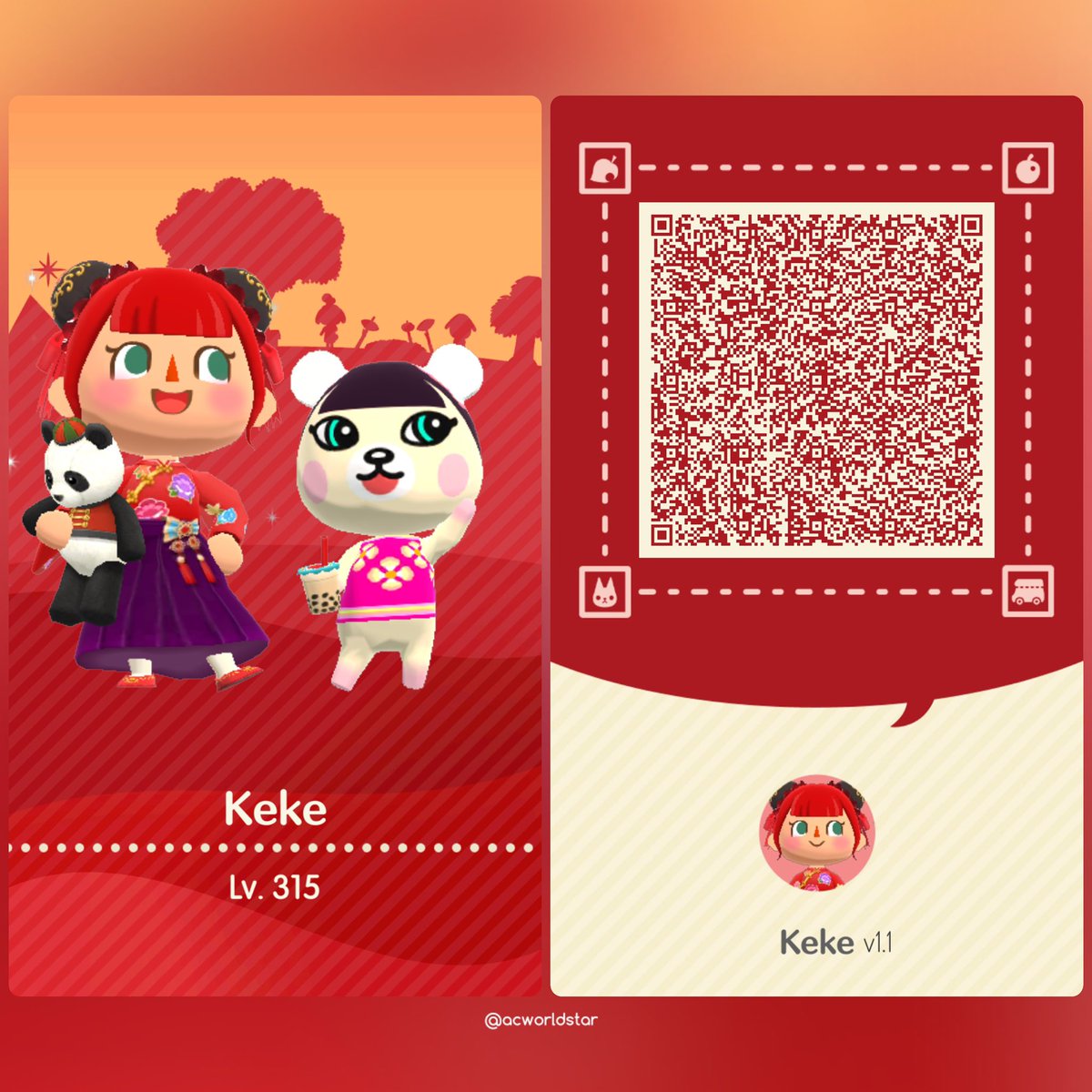 ACWorldstar's tweet photo. Updated my #CamperCard w/ Pekoe - Keke 
#pocketcamp #acpcc #ACPCComplete #PocketCampComplete #acpc #ACPCKeke #acworldstar https://t.co/jWIotBTrTw