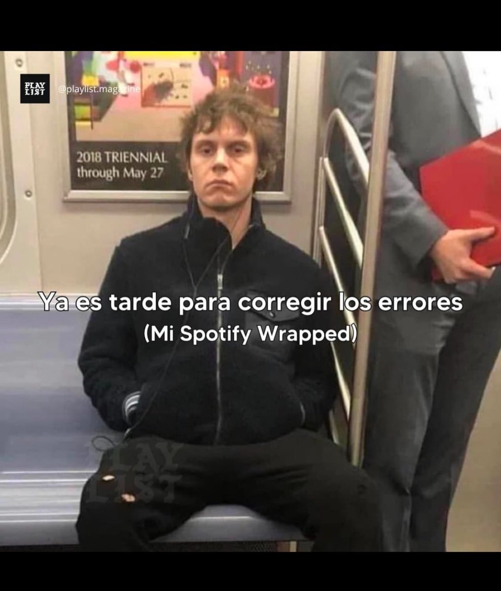 wey mi Spotify wrapped si está bien humillantisisisisimoooo jajajajajajaja pero lo curioso es que mi año estuvo de huevos porque escuche música tan mala (?)