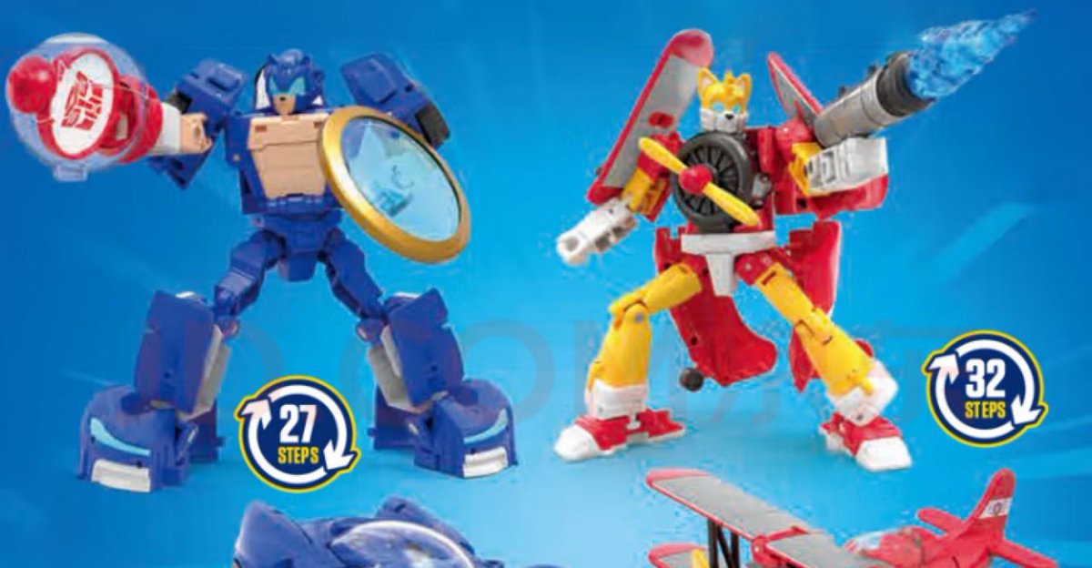 Sonic x Transformers collaboration