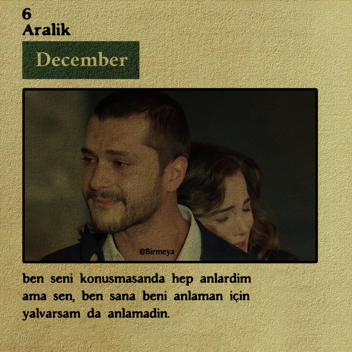birmeya's tweet photo. 6 Aralık. https://t.co/J8spUYOO40