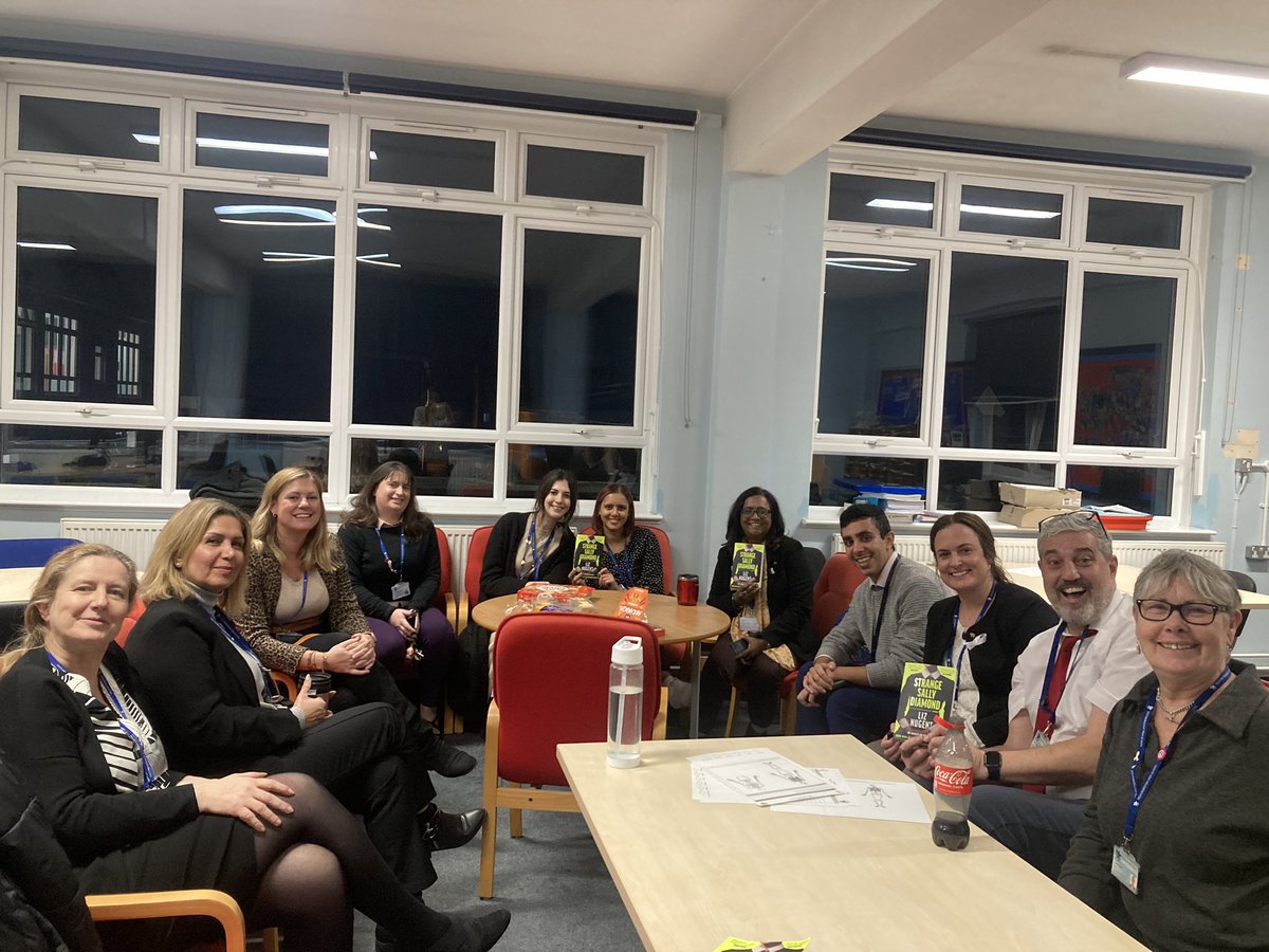 Rebecca Linney (@rebeccalinney1) on Twitter photo <a href="/shsrbk/">Southborough High School</a>’s staff book club relaxing and enjoying discussion about #StrangeSallyDiamond this afternoon. #readingcommunity #readingforpleasure
💙 📖 📚 📕 <a href="/shsrbk/">Southborough High School</a>’s staff book club relaxing and enjoying discussion about #StrangeSallyDiamond this afternoon. #readingcommunity #readingforpleasure
💙 📖 📚 📕