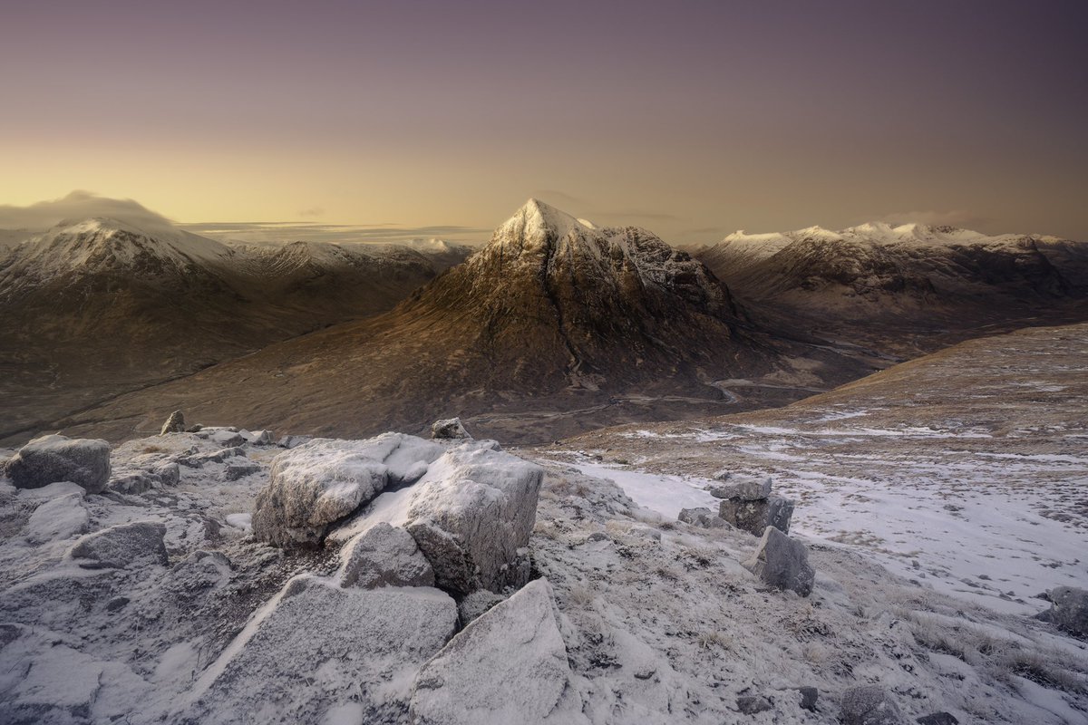 CHPhotography15's tweet photo. Winter mornings Glencoe, Highlands, Scotland. @VisitScotland @OPOTY https://t.co/N9amInc39L