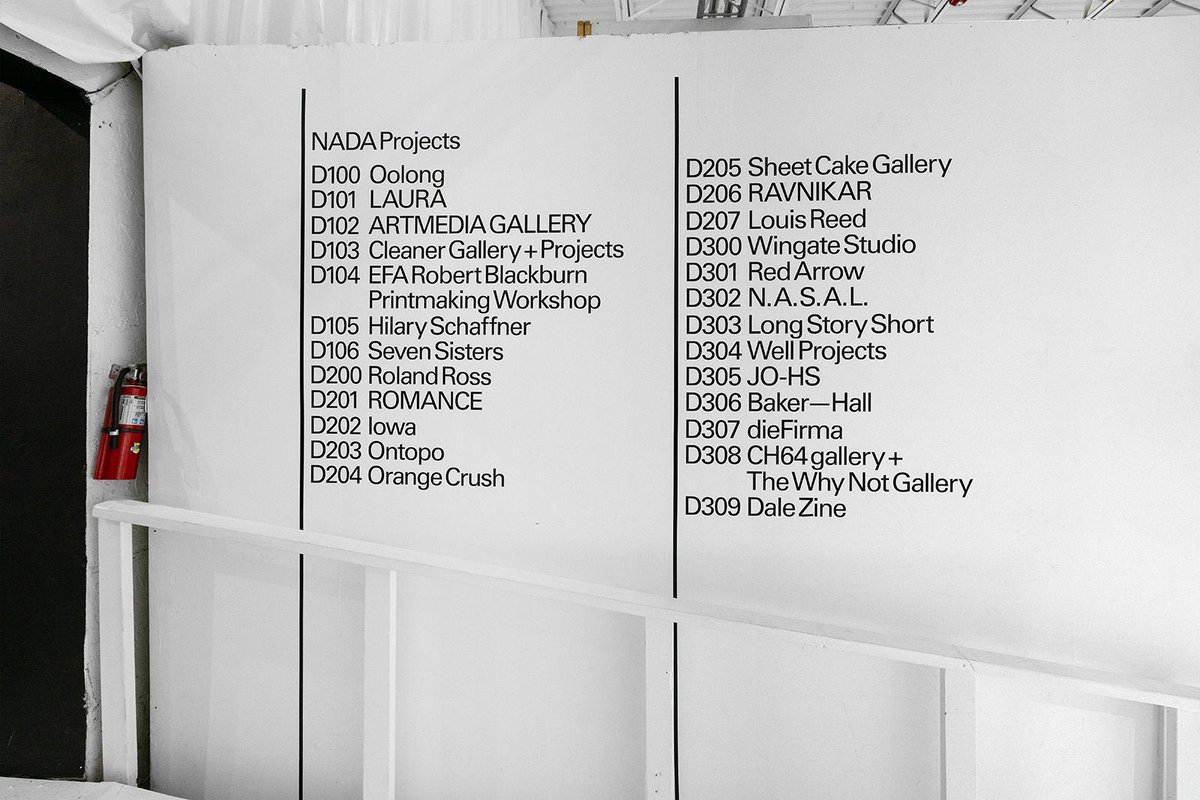 ArtMediaLLC's tweet photo. Artmedia Gallery at NADA Miami 2024 
Booth D-102. Zachary Balber solo project #artmiami #miamiartweek #contemporaryart #gadyalroy #nada2024 #zacharybalber #joseantonionavarrete  #artmediagallerymiami https://t.co/c4a1oR0Cmb