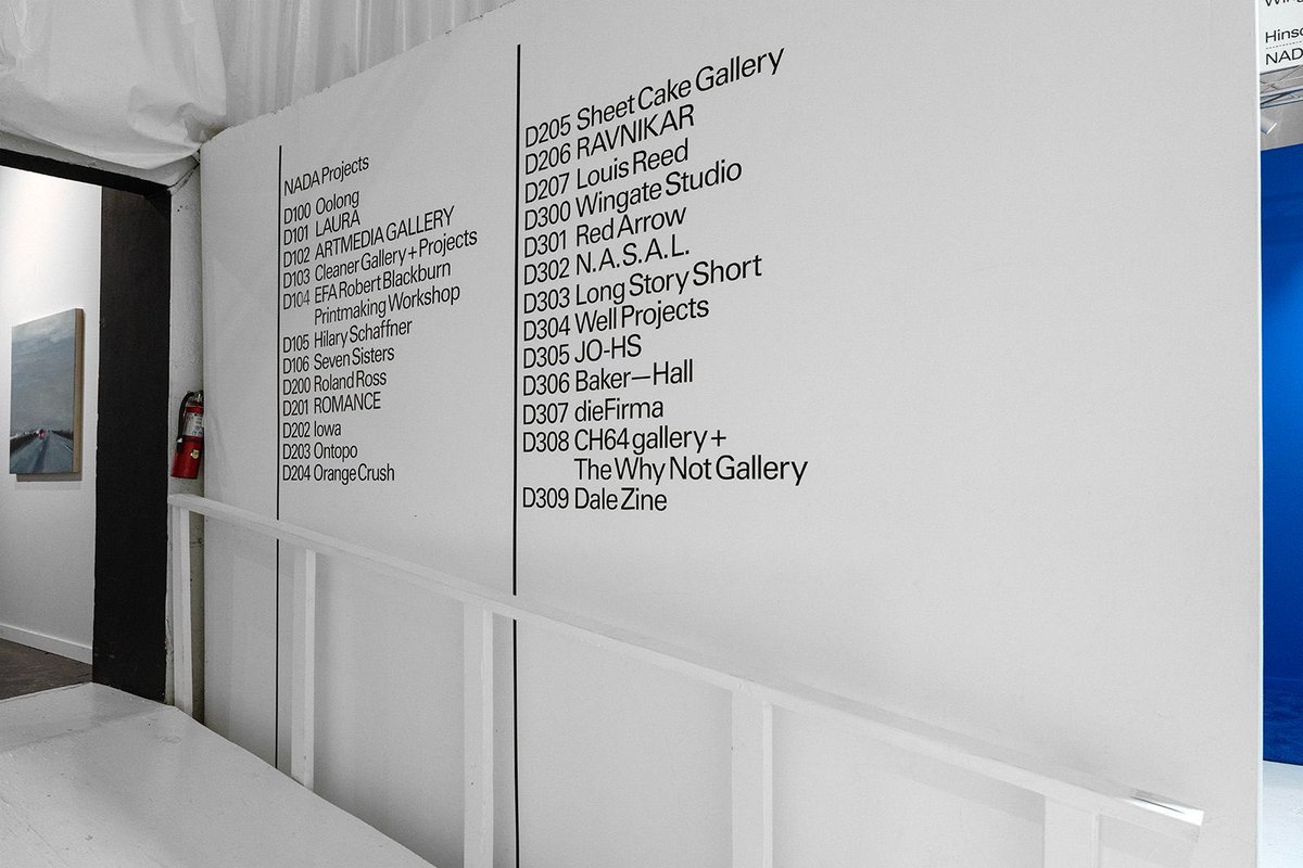 ArtMediaLLC's tweet photo. Artmedia Gallery at NADA Miami 2024 
Booth D-102. Zachary Balber solo project #artmiami #miamiartweek #contemporaryart #gadyalroy #nada2024 #zacharybalber #joseantonionavarrete  #artmediagallerymiami https://t.co/c4a1oR0Cmb