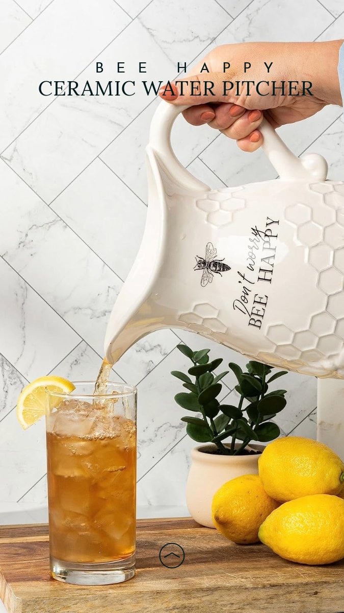 HangnwithHaley's tweet image. Bee Happy Ceramic Water Pitcher
Water pitchers are one of my favorite things on my dinner table. They are classy and can be used for any style drink.
Grab Yours here: amzn.to/4ioXX4O

#WaterPitcher #beehappy #bumblebee #giftsforher #GiftsForMom #giftsforwife #giftformom