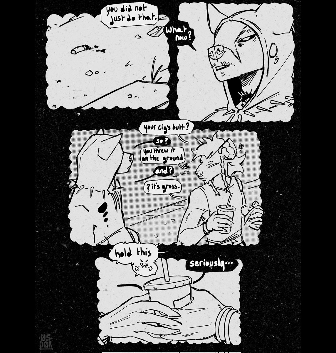 0S_D0K's tweet photo. morals...
(Azul is @CharlesHotJudas 's ) https://t.co/aTB0CWLxQt