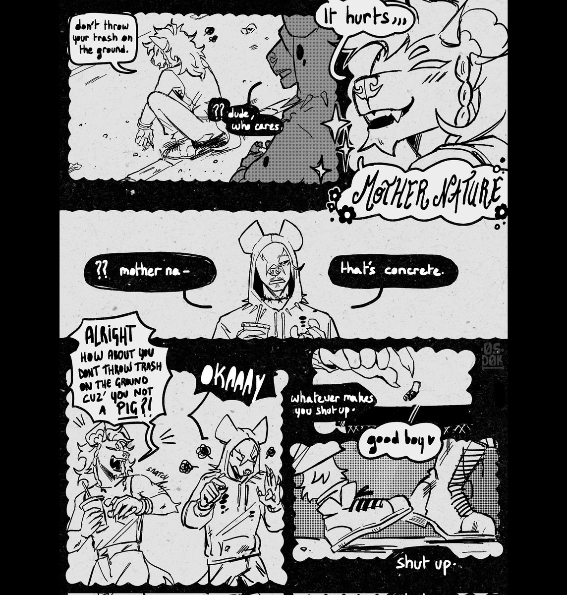 0S_D0K's tweet photo. morals...
(Azul is @CharlesHotJudas 's ) https://t.co/aTB0CWLxQt
