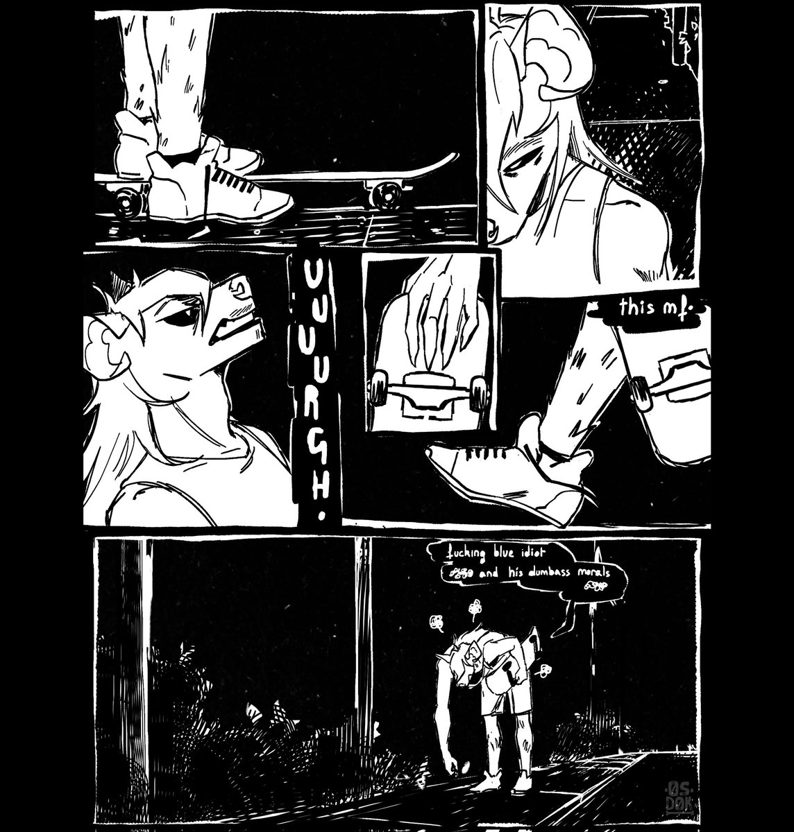 0S_D0K's tweet photo. morals...
(Azul is @CharlesHotJudas 's ) https://t.co/aTB0CWLxQt