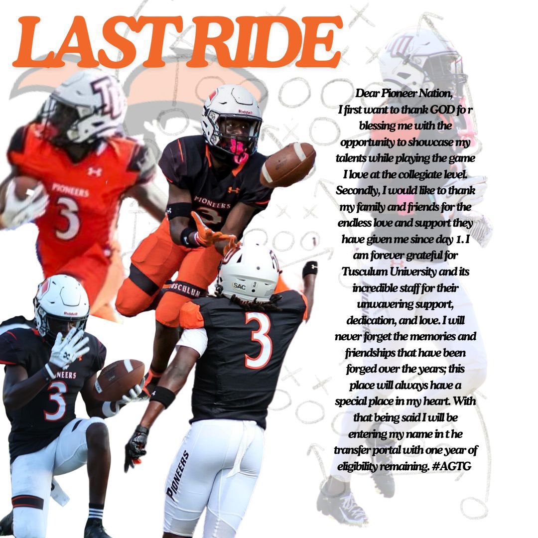 Thank you Tusculum 🙏🏾 officially in the portal let’s work!!! DMS are open