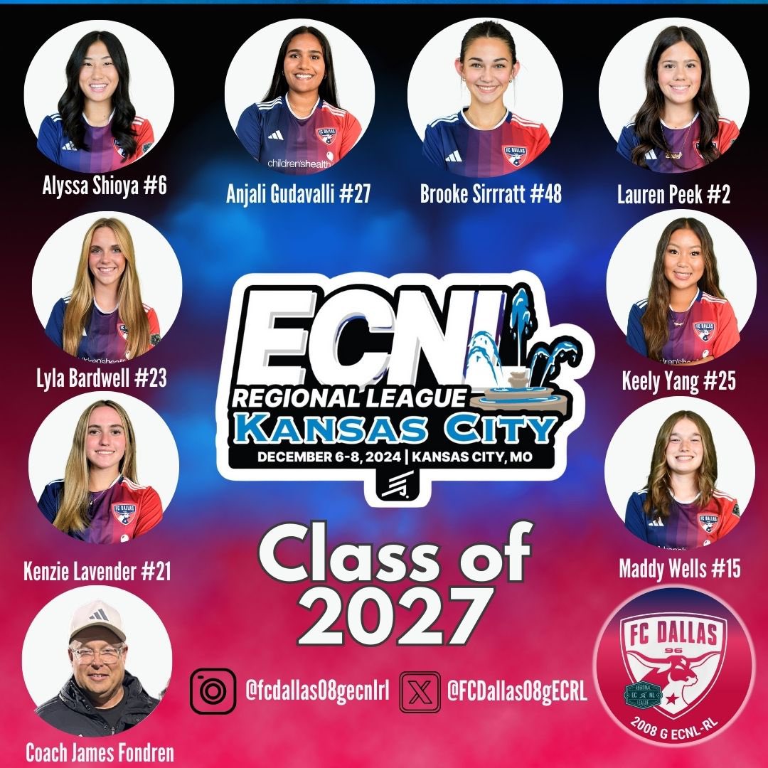 WHEELS UP! ✈️ Time to shine! Get ready @ecnlgirls - we are headed your way and can’t wait to hit the pitch! ⚽️

<a href="/FCDGirlsECNL/">FC Dallas Girls ECNL</a> <a href="/FondrenJames/">James Fondren</a> <a href="/matt_martucci/">Matt Martucci</a> #ecnlrlkc #ecnl #ecnlkc