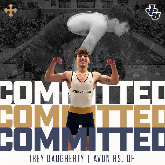 TreyDaugherty_'s tweet photo. I am blessed to announce that I will be continuing my academic and athletic careers at John Carroll University. I am beyond thankful for my family, teammates, and coaches that have supported me throughout the years. Go Streaks!⚡️ https://t.co/NDp0s4H0w2