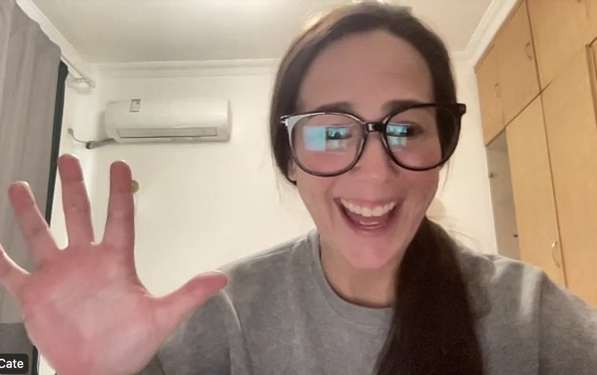 ❤️🖤 Adrianna Cate (Cohort 6) celebrating the green light to start working on her dissertation's Chapter 5. This is a chapter of rich discussion, and one that should contain the author's most critical contributions to the professional field. Way to go Adrianna! 🔥🐉🔥