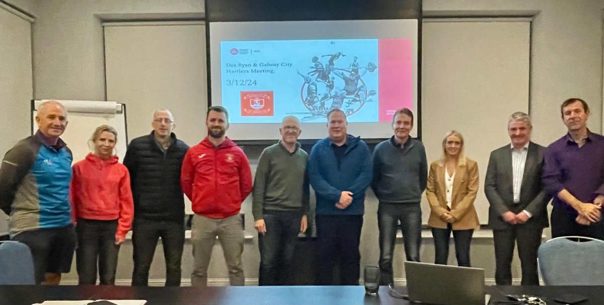 Des Ryan (@deasuno) on Twitter photo Thanks Galway City Harriers for a great meeting discussing how the club and the <a href="/uniofgalway/">Ollscoil na Gaillimhe | University of Galway</a> can work together closely in the future. I am delighted such a vibrant and caring athletics club is based in <a href="/unigalwaysport/">University of Galway Sport</a> campus Dangan. They help keep so many people happy and healthy Thanks Galway City Harriers for a great meeting discussing how the club and the <a href="/uniofgalway/">Ollscoil na Gaillimhe | University of Galway</a> can work together closely in the future. I am delighted such a vibrant and caring athletics club is based in <a href="/unigalwaysport/">University of Galway Sport</a> campus Dangan. They help keep so many people happy and healthy