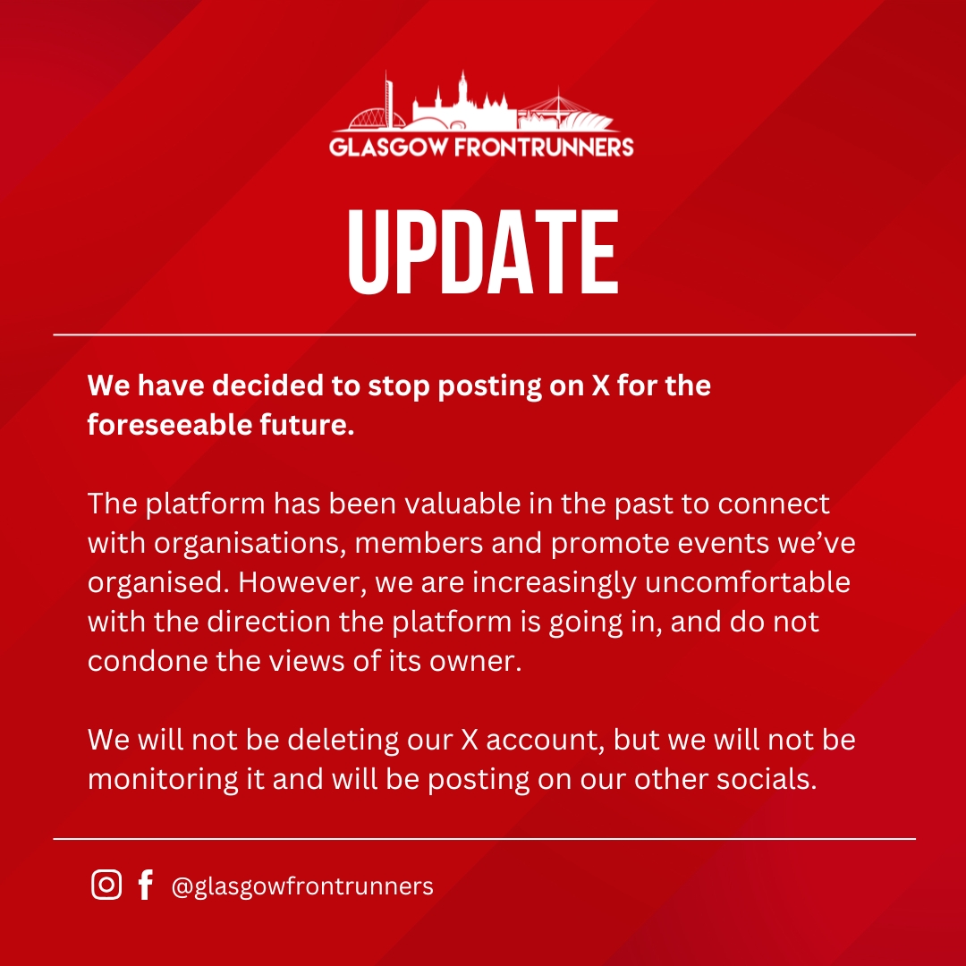 Glasgow FrontRunners tweet media