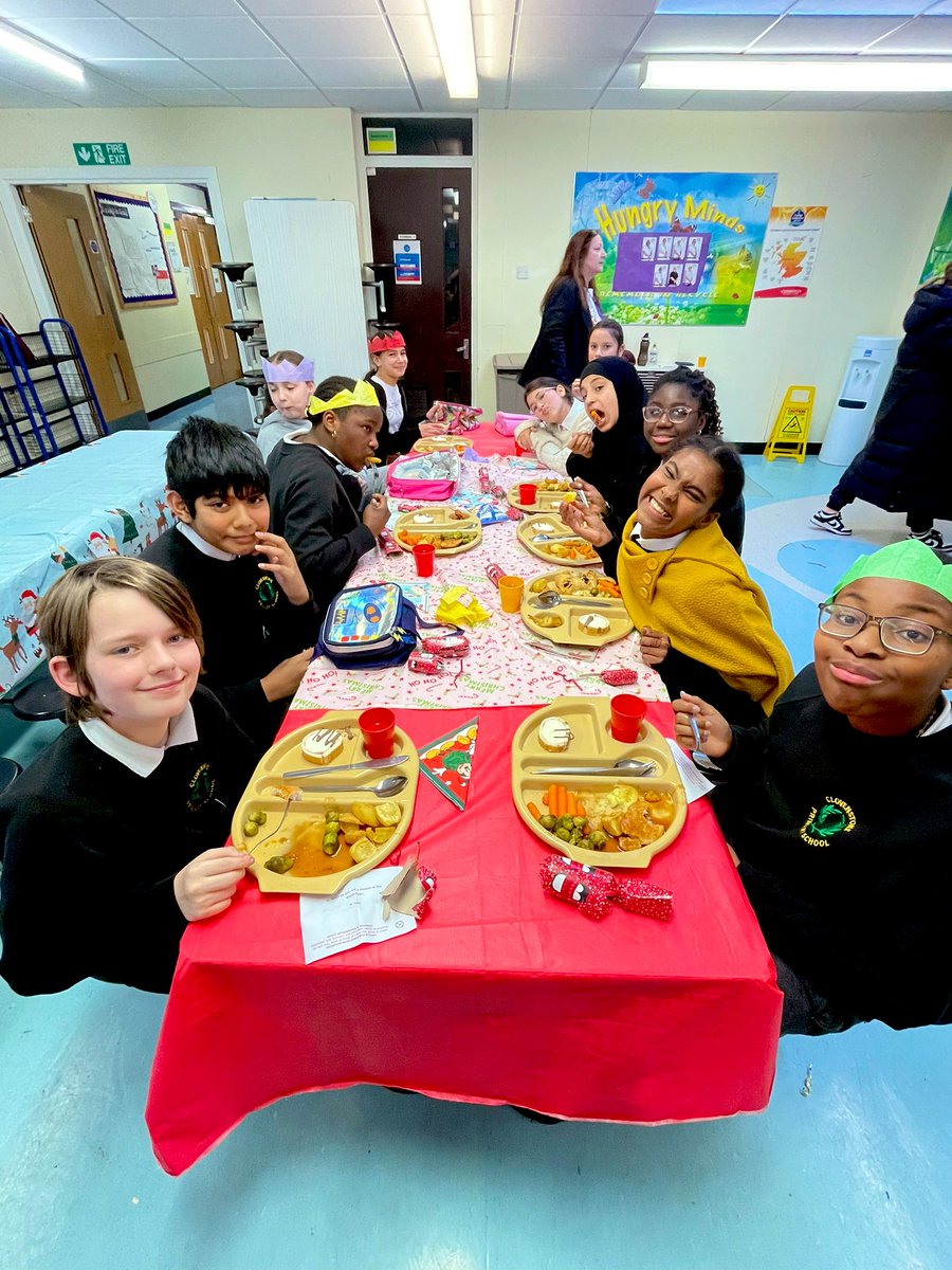 What a lovely lunch with some lovely Primary 7’s 🎅