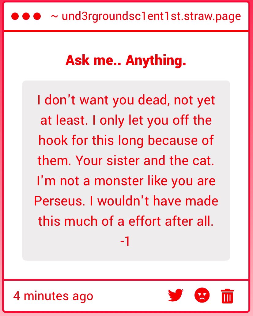 Perseus . tweet media