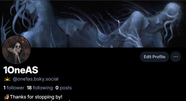 1One_AS's tweet image. I would love to see you there too🦋