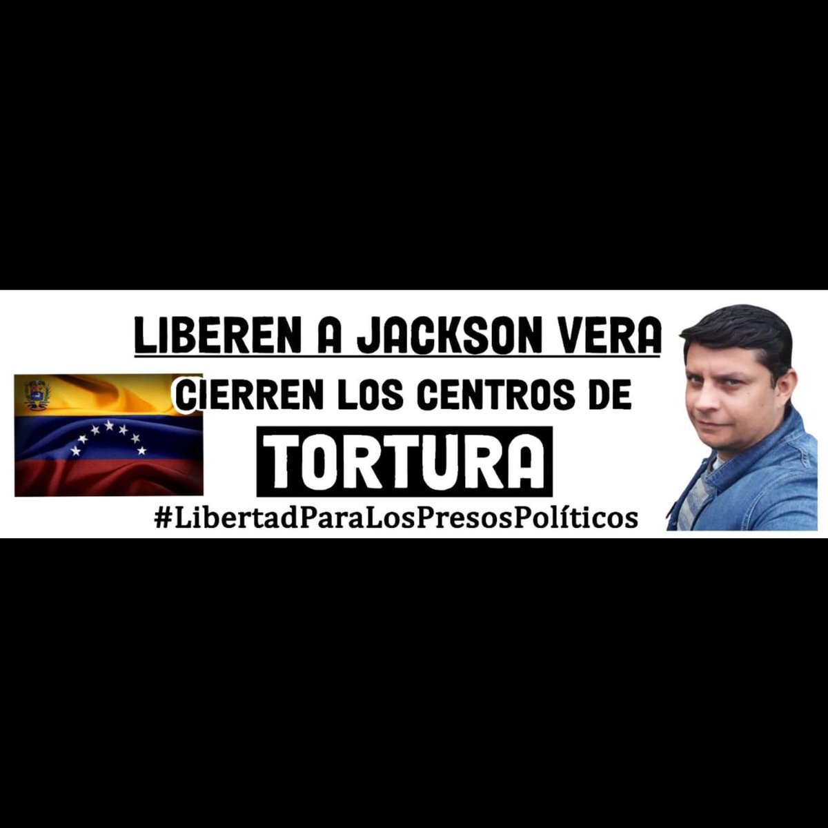 liberenAJackson's tweet photo. Hoy #05Dic 852 días de injusta prision para Jackson Vera, por pensar diferente, por luchar y soñar con una Venezuela libre. Hoy tiene continuación de Juicio. Exigimos su Libertad, ya que no existe prueba alguna de lo que se le acusa.
#LibertadParaLosPresosPoliticos https://t.co/MX90WT9yKJ