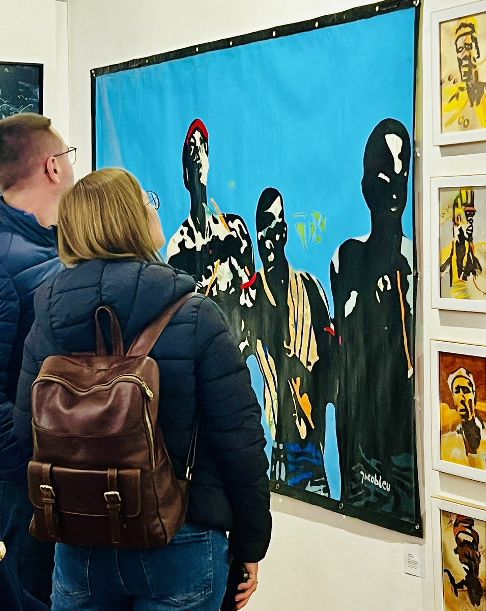 Jacobleu1's tweet photo. JACOBLEU’S ART EXHIBITION IN LONDON 🇬🇧
Elements Contemporary Art Space
253 Hoxton Street London N1 5LG
Free admission from tuesday to saturday, 11AM - 6PM. Thanks 🙏🏾
#jacobleu #art #exhibition #itsliquid #contemporary #london #uk #cotedivoire https://t.co/gt4QuuG1ap