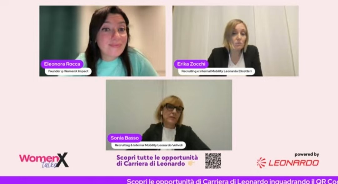 🎤Erika Zocchi – Responsabile Recruiting e Internal Mobility, Leonardo Helicopters

"Abbiamo realizzato Stem up, un iniziativa di attraction per attrarre le giovani laureate. È un progetto di recruitment e training per poi favorire le assunzioni."