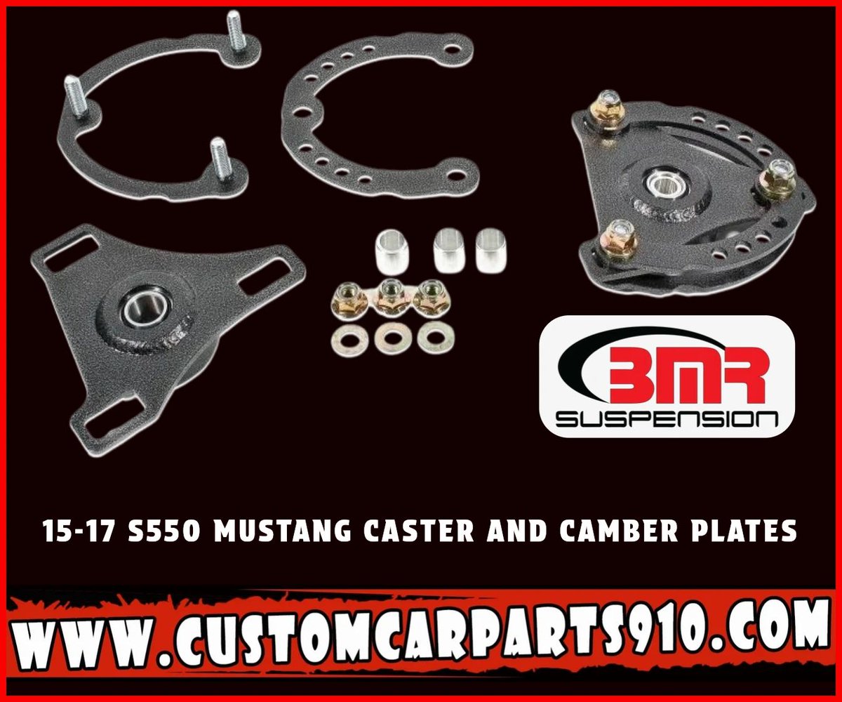 protechautosusp's tweet photo. superior handling and precision with our BMR Suspension Caster Camber Plates designed for the 15-17 S550 Mustang. Experience improved alignment and stability that transforms your driving experience. Contact PRO-TECH SERVICES 910-612-2296
#bmrsuspension 
https://t.co/XGKoAVo9Tj https://t.co/xGQKiJ9xCZ