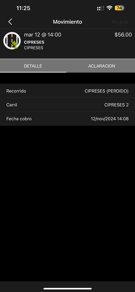 Gibran_herrera's tweet photo. @atnTAGPASE tengo este cargo y me dicen que es perdido supongo boleto perdido, pero como lo voy a perder si estoy usando el tag, si algo falló fueron sus equipos eso no es mi problema, reclame y dice improcedente 😒 https://t.co/m0piEgNIy1